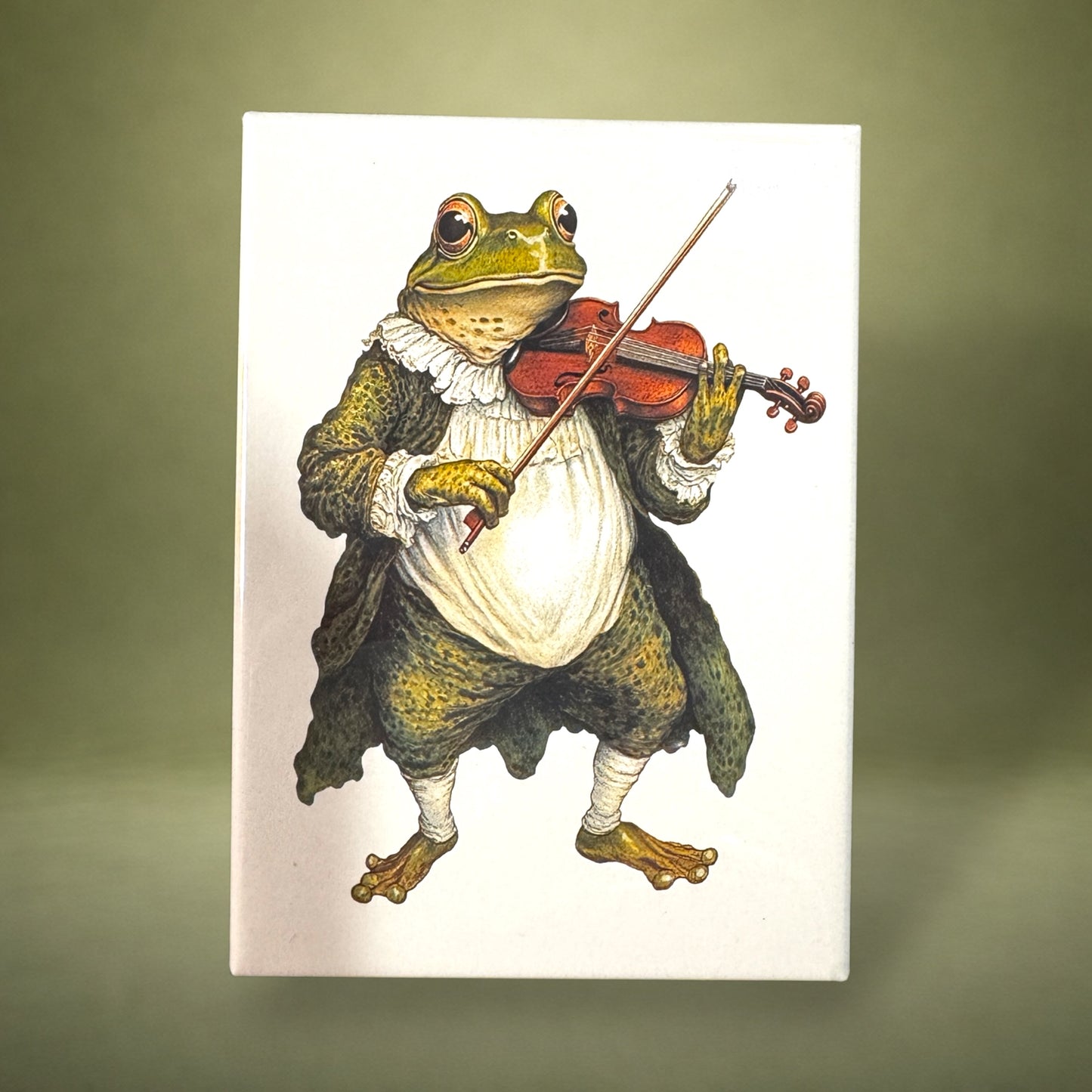 Frog Violin Magnet