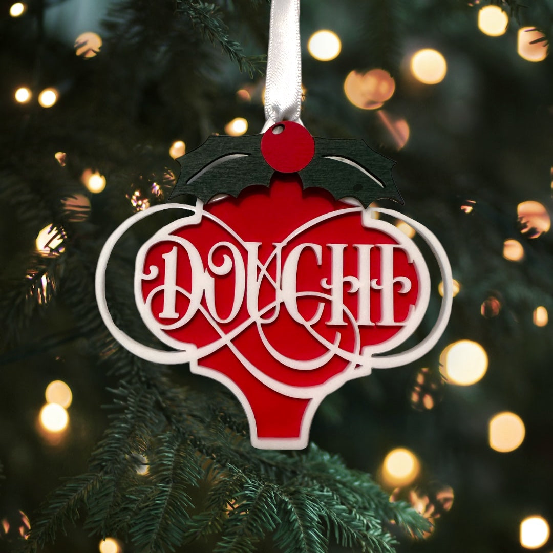 Really Inappropriate Christmas Ornaments - Many Colorful Words Available image 2