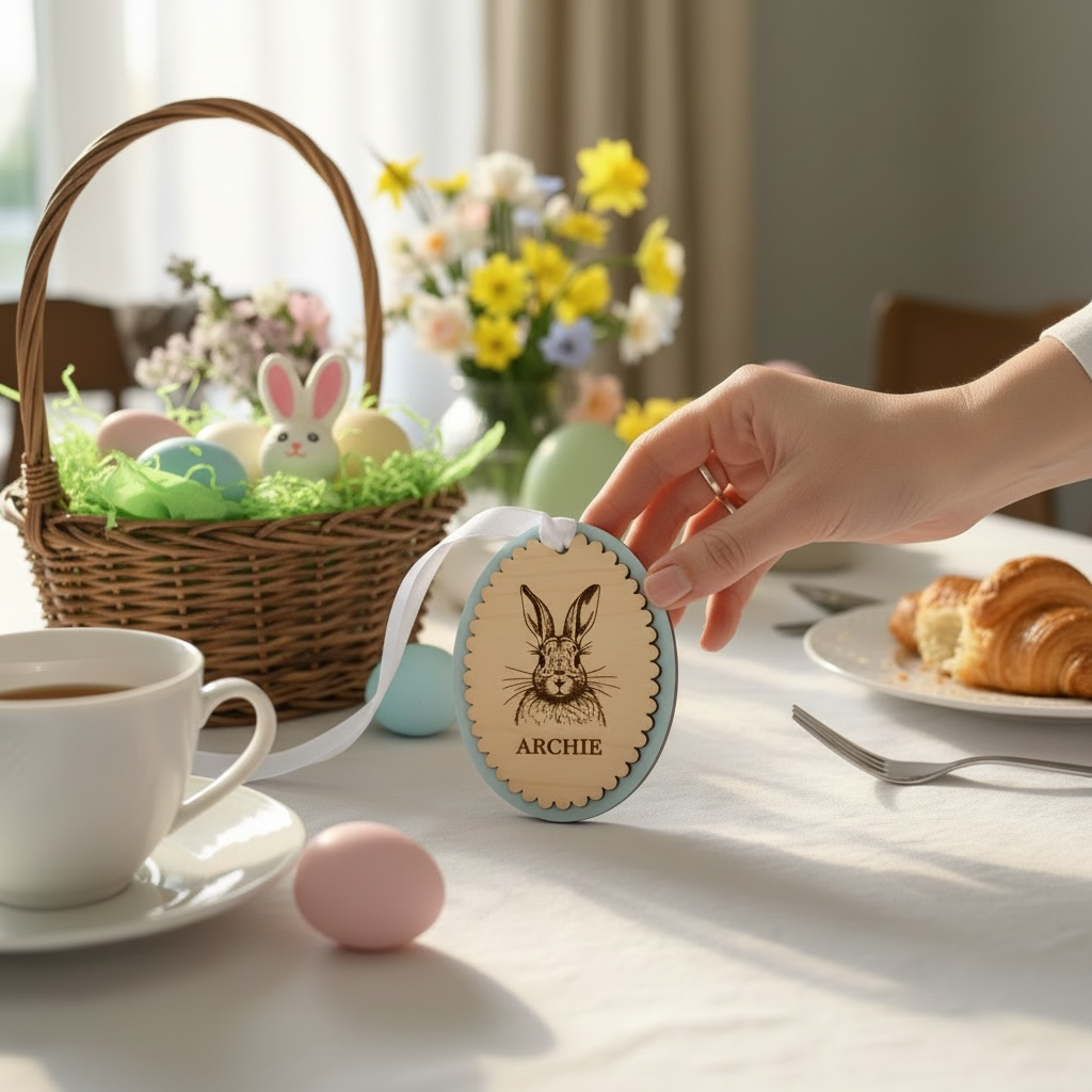 Custom Easter Basket Tags