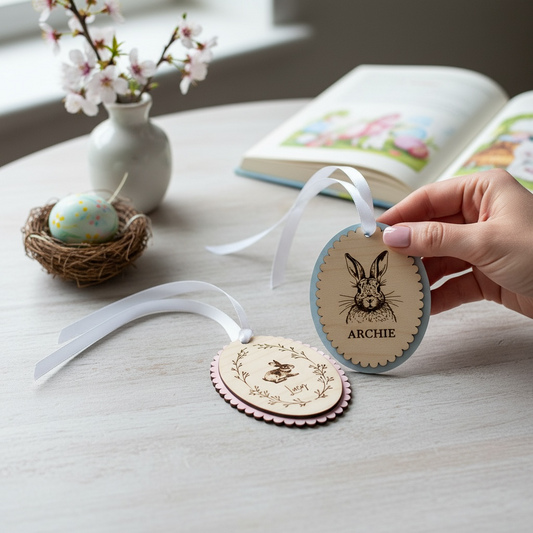 Custom Easter Basket Tags