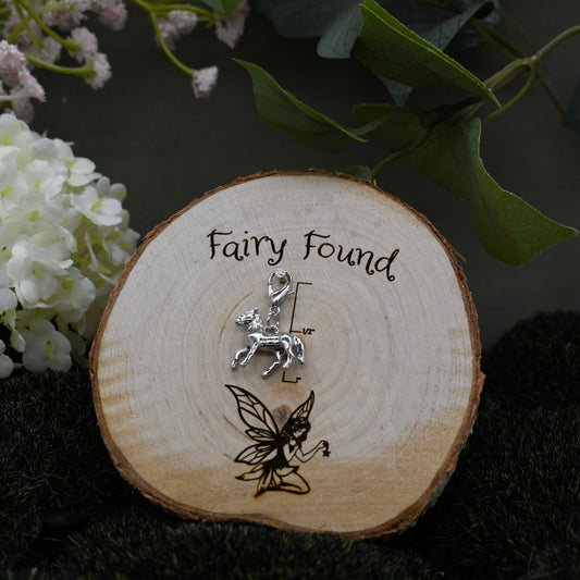 Horse charm - Silver