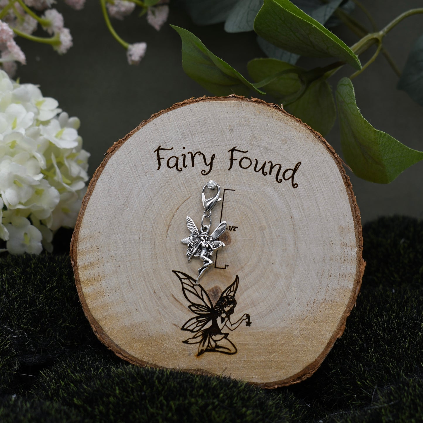 Fairy charm - Silver