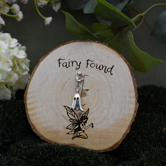 Ghost charm - Silver