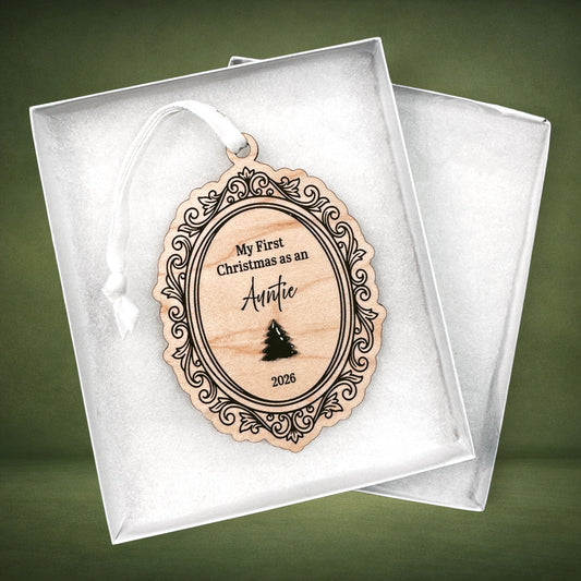 First Christmas as an Aunt Ornament (Copy)