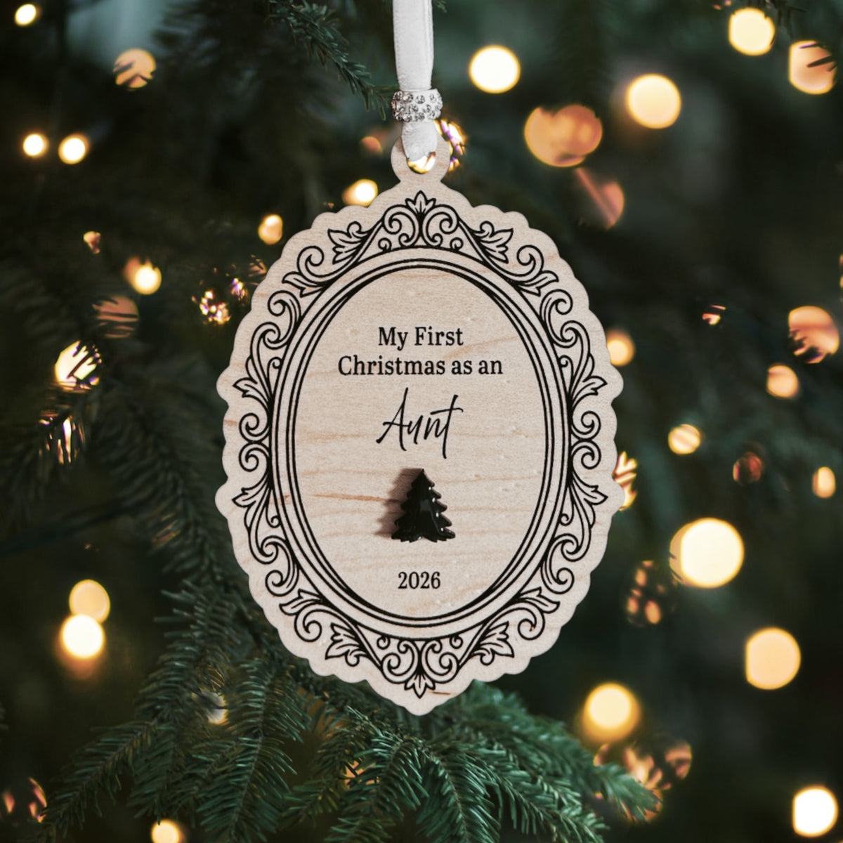 First Christmas as an Aunt Ornament (Copy)