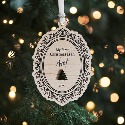 First Christmas as an Aunt Ornament (Copy)