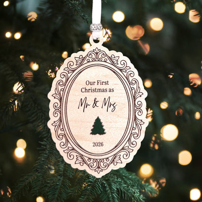 First Christmas Married Ornament - LGBTQ Inclusive
