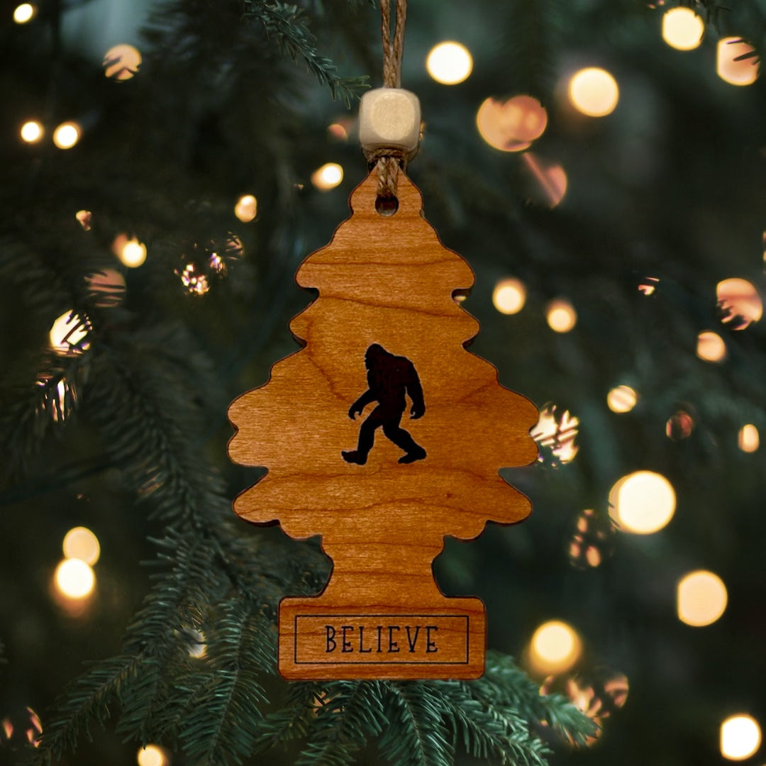 “Believe” Big Foot Ornament image 0