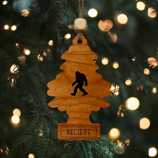 “Believe” Big Foot Ornament image 0